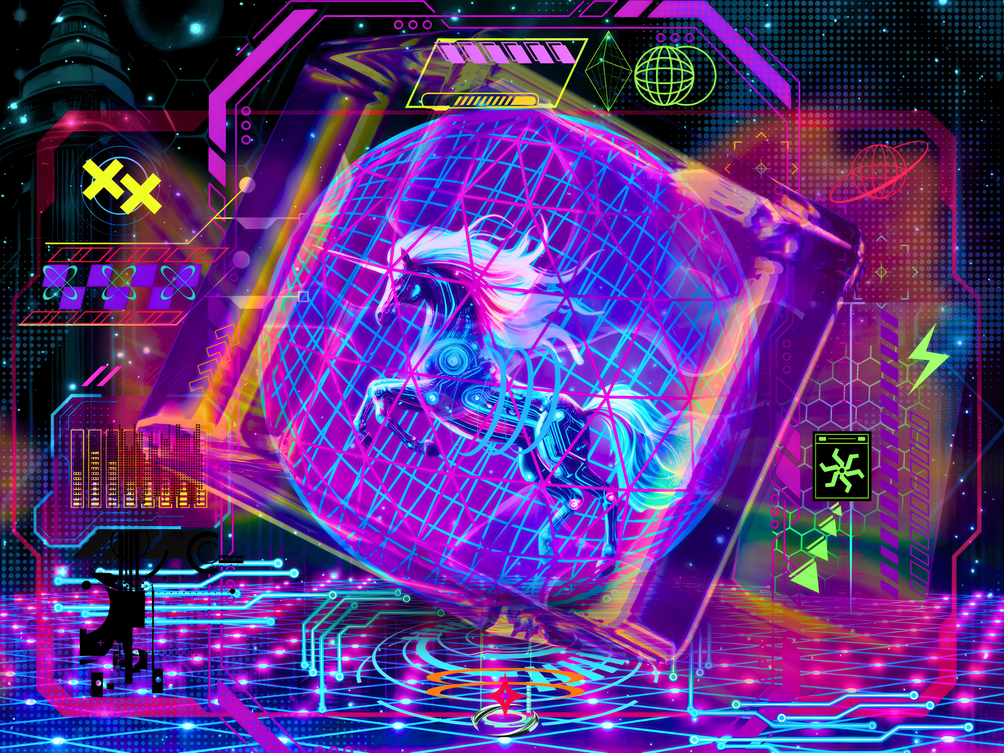 Techicorn Universe Wallpaper Pack | Phone & Desktop
